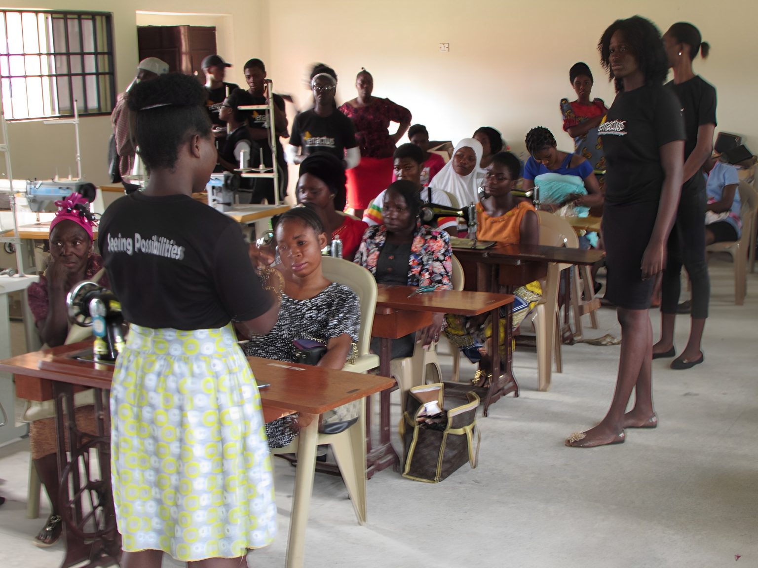 Project Rebirth vocational training session